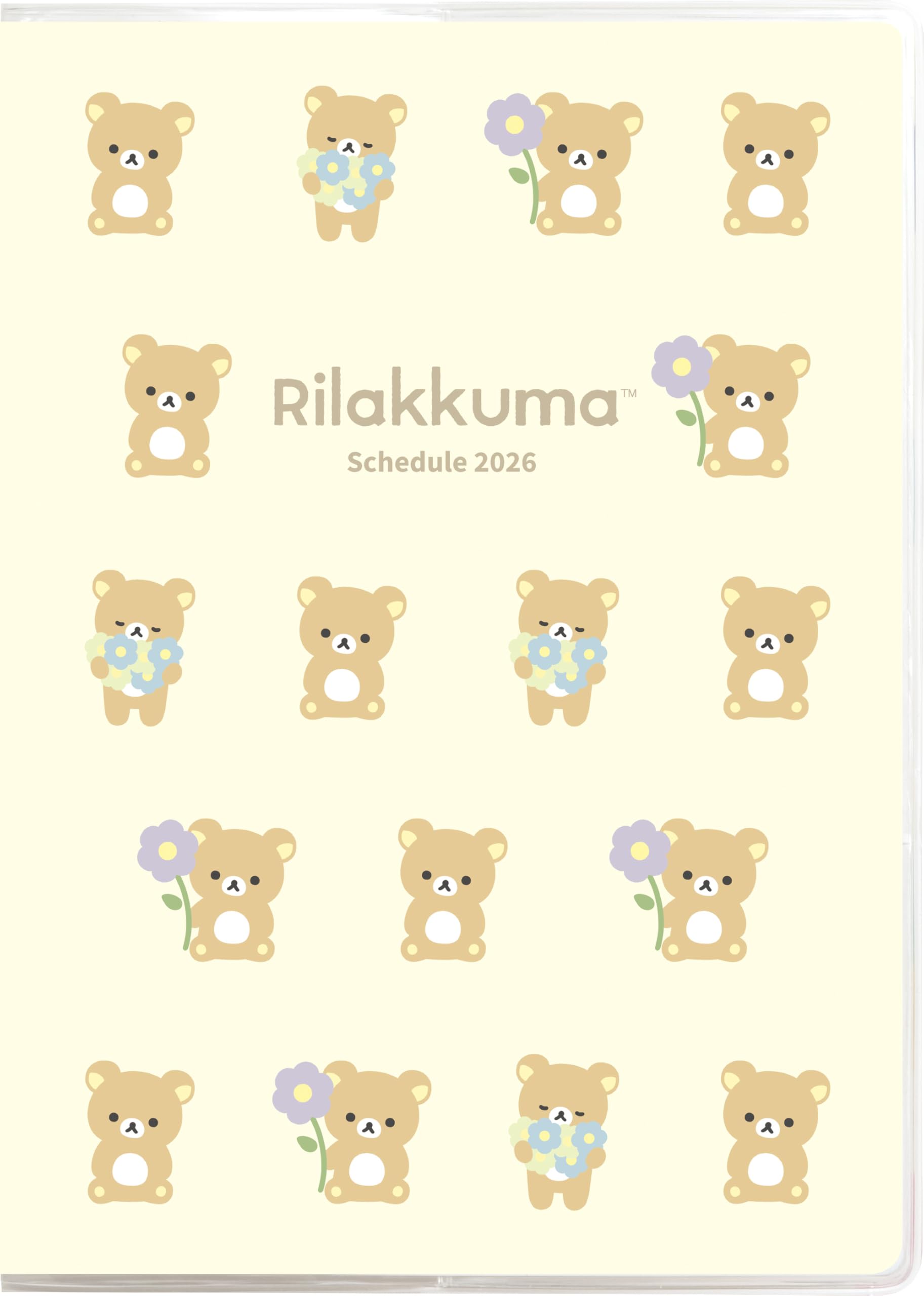 Amazon.co.jp: サンエックス リラックマ 2026年 手帳 マンスリー 糸